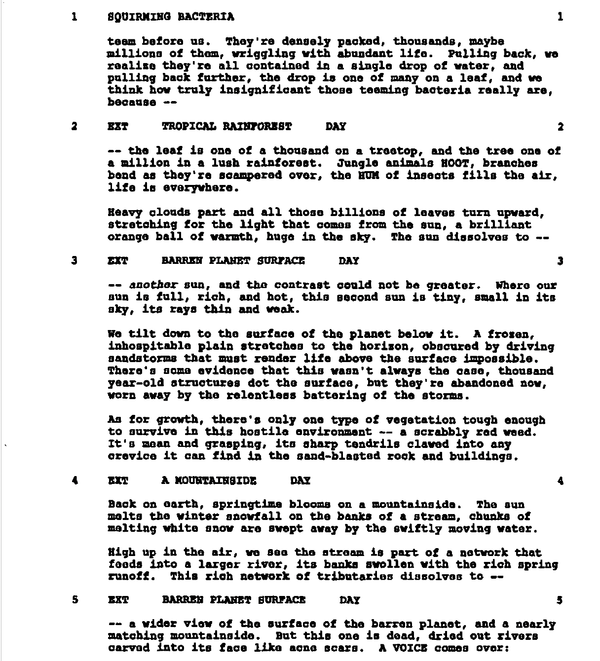 Page One: “War of the Worlds” (2005)