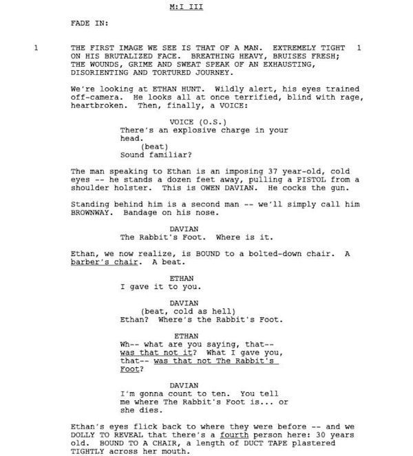 Page One: “Mission: Impossible III” (2006)