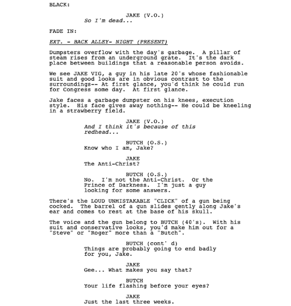 Page One: “Confidence” (2003)