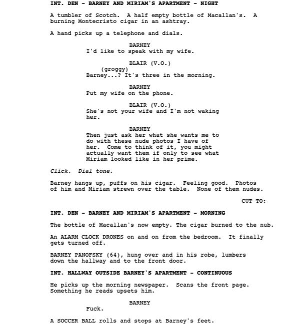 Page One: “Barney’s Version” (2010)