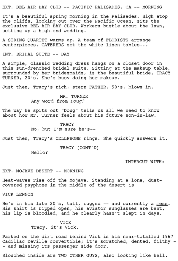 Page One: ‘The Hangover’ (2009)