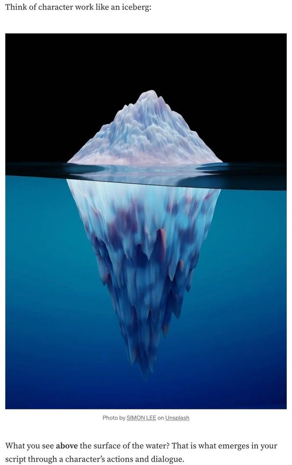 How much of the “iceberg” do we reveal?