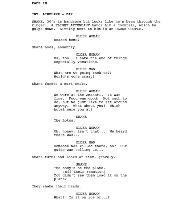 Page One: “The White Lotus”