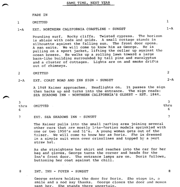 Page One: “Same Time, Next Year” (1978)