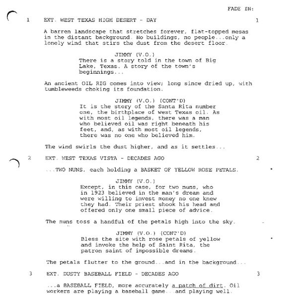 Page One: “The Rookie” (2002)