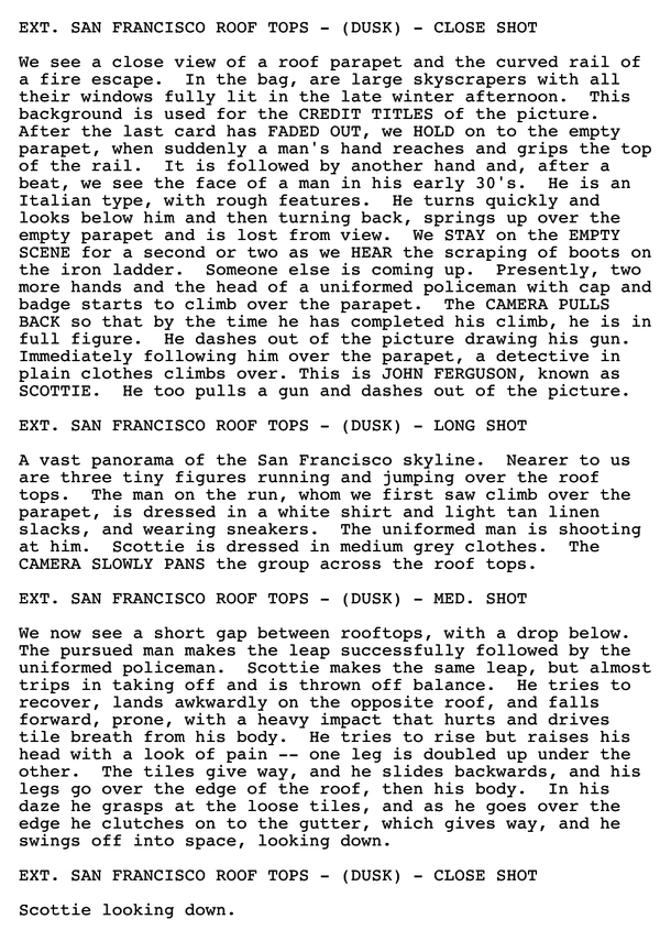 Page One: “Vertigo’ (1958)