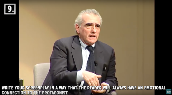 20 Tips from Martin Scorsese
