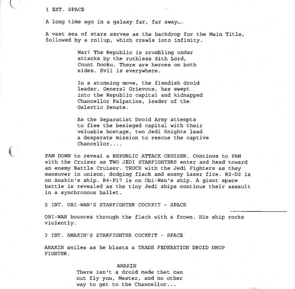 Page One: “Star Wars: Episode III — Revenge of the Sith” (2005)