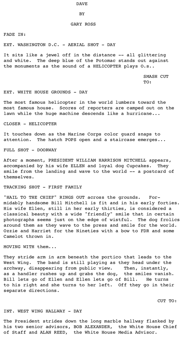 Page One: ‘Dave’ (1993)