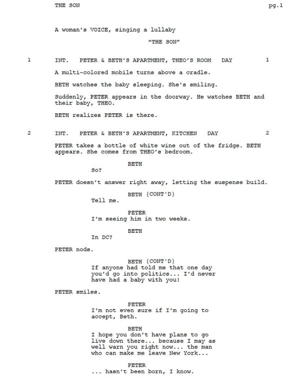 Page One: “The Son” (2022)