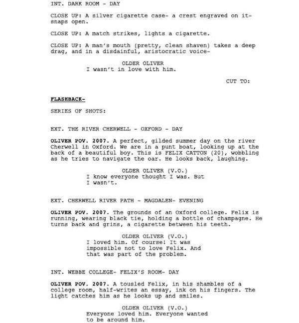 Page One: “Saltburn” (2023)