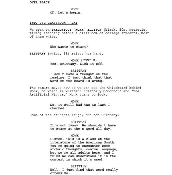 Page One: “American Fiction” (2023)