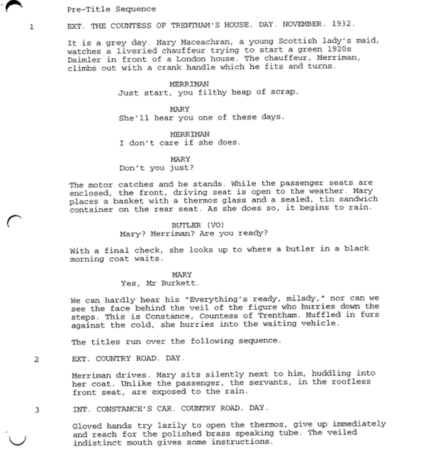 Page One: “Gosford Park” (2001)