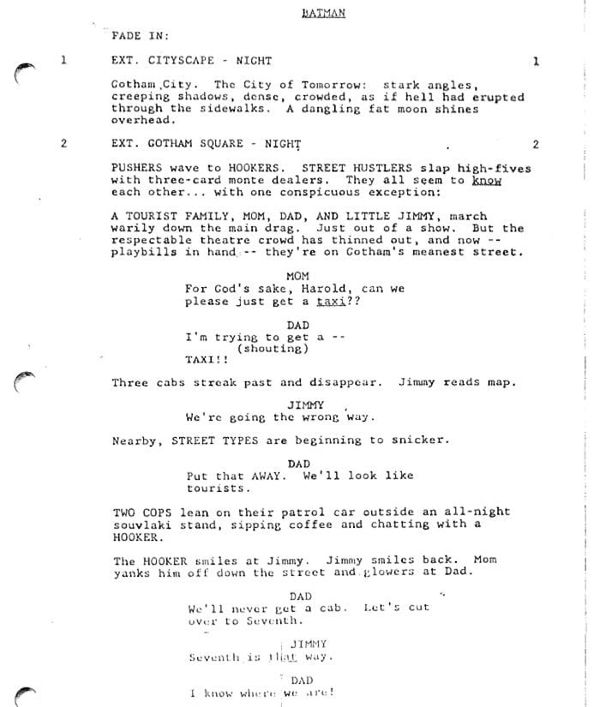 Page One: “Batman” (1989)