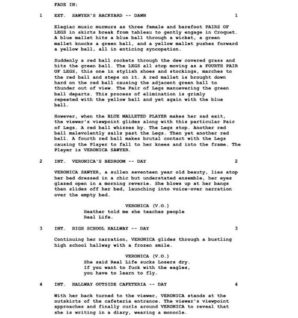 Page One: “Heathers” (1988)