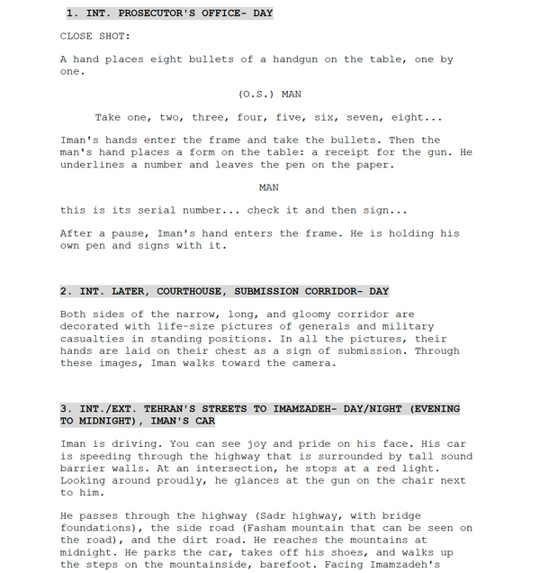 Page One: “The Seed of the Sacred Fig” (2024), original title: “Dane-ye anjir-e ma’abed”