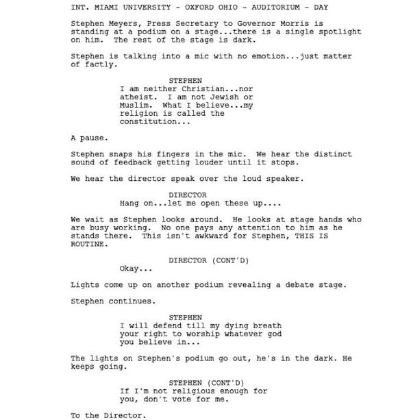Page One: “Ides of March” (2011)