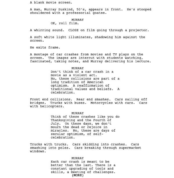 Page One: “White Noise” (2022)
