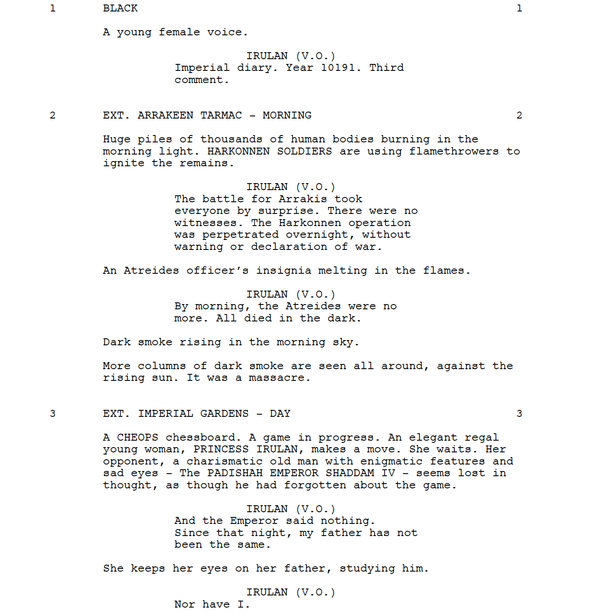 Page One: “Dune: Part Two” (2024)