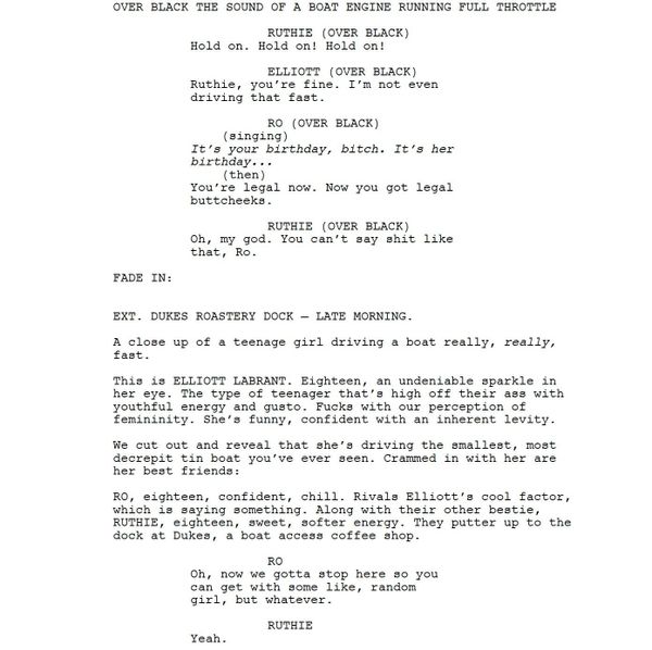 Page One: “My Old Ass” (2024)