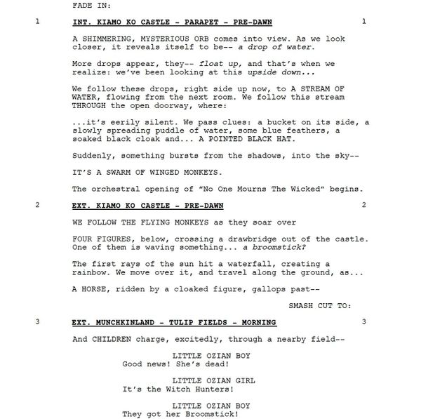Page One: “Wicked” (2024)