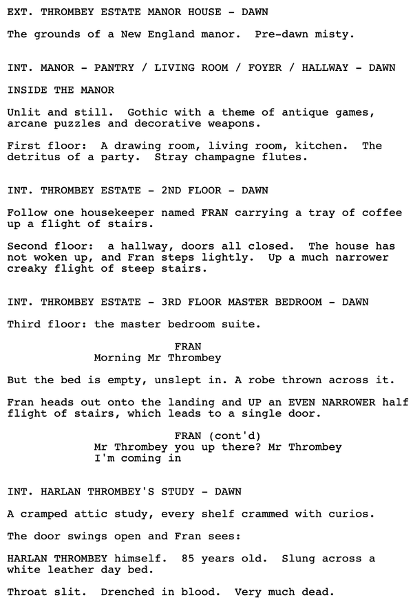 Page One: “Knives Out” (2019)