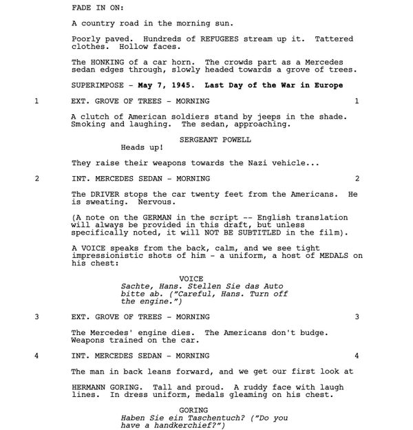 Page One: “Nuremberg” (2025)