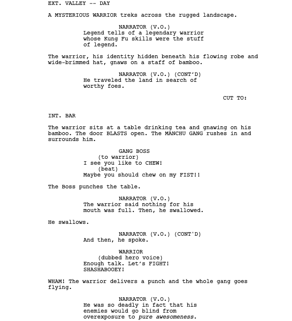Page One: “Kung Fu Panda” (2008)