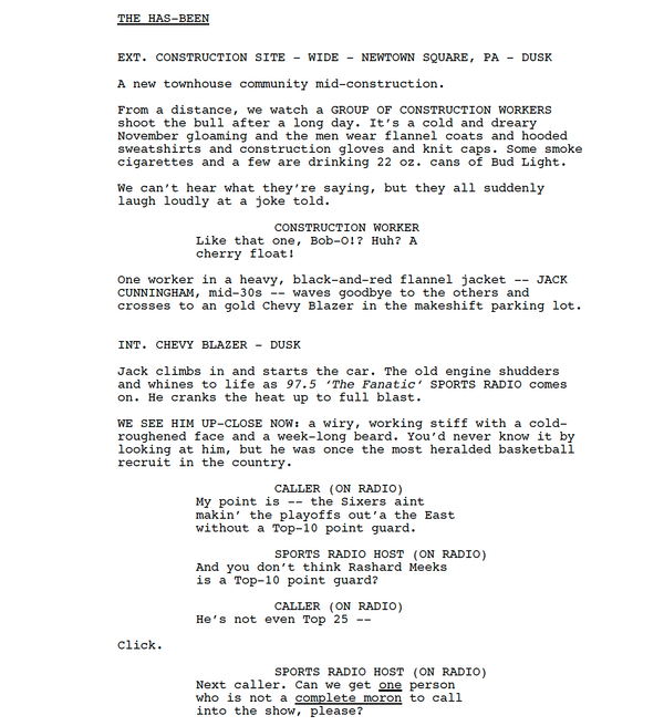 Page One: “The Way Back” (2020)