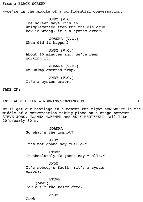 Page One: “Steve Jobs” (2015)