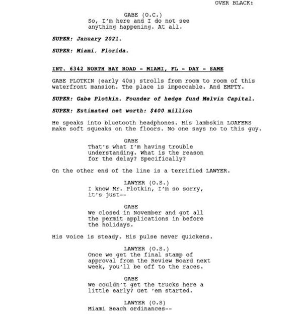 Page One: “Dumb Money” (2023)
