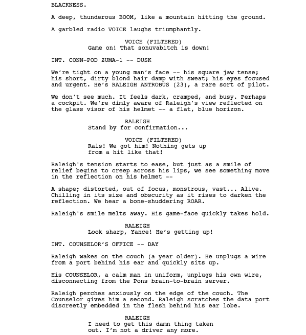 Page One: “Pacific Rim” (2013)