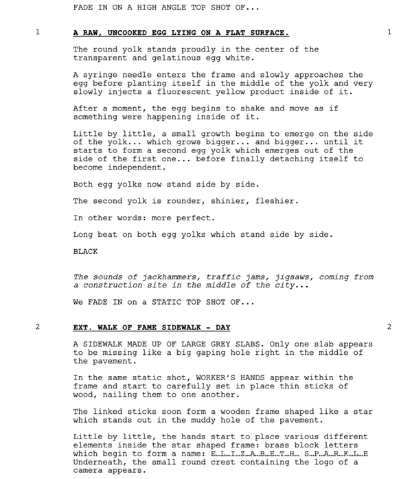 Page One: “The Substance” (2024)