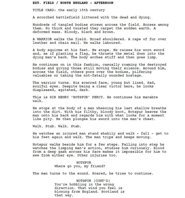 Page One: “The King” (2019)