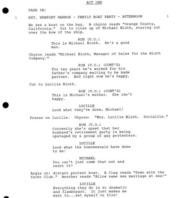 Page One: “Arrested Development”
