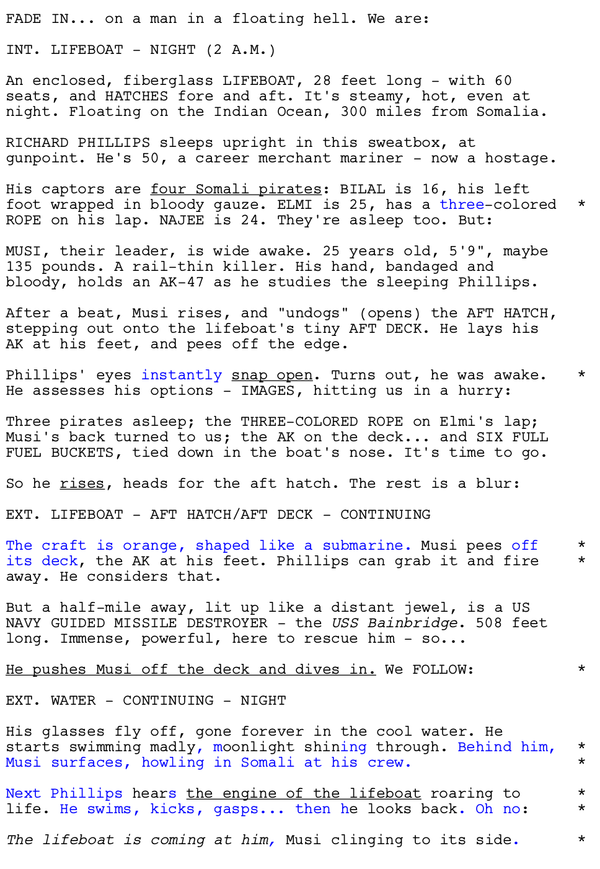 Page One: ‘ Captain Phillips’ (2013)