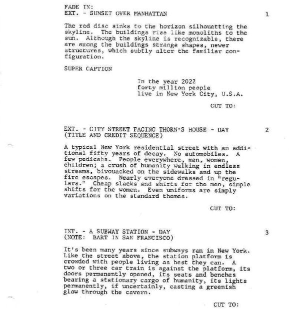 Page One: “Soylent Green” (1973)