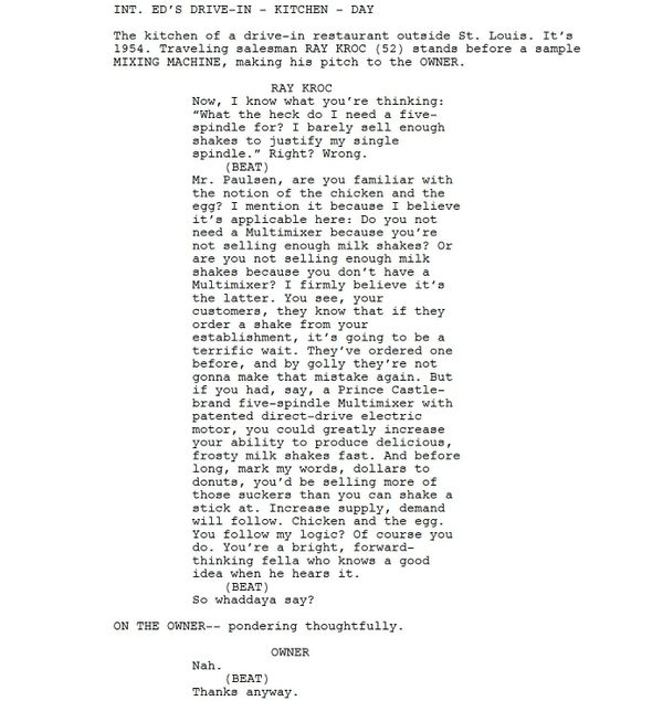 Page One: “The Founder” (2016)
