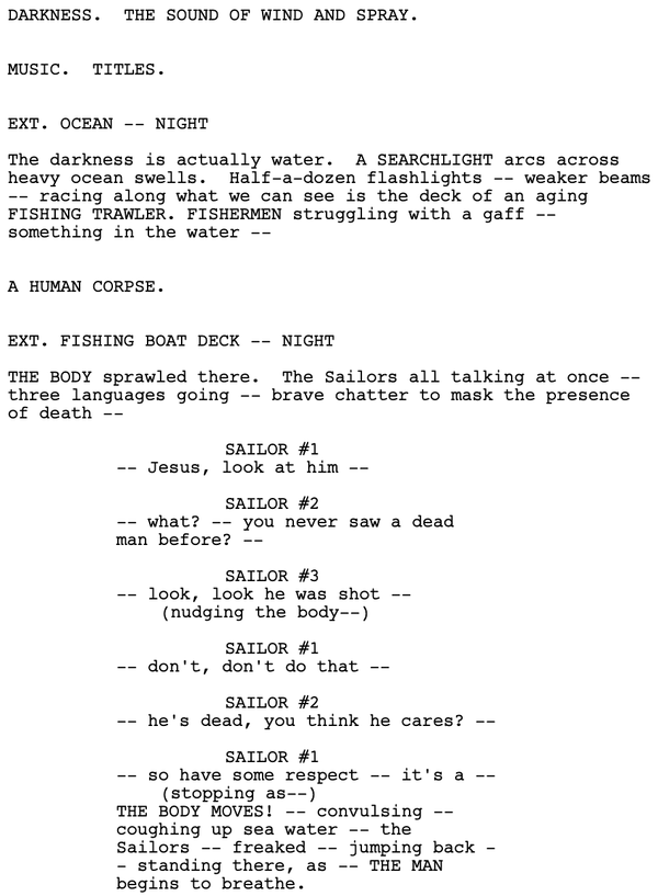 Page One: “The Bourne Identity” (2002)