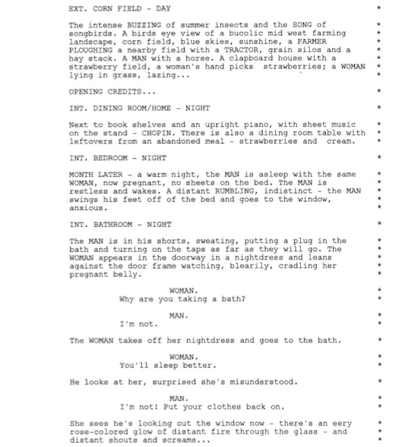 Page One: “The Road” (2009)