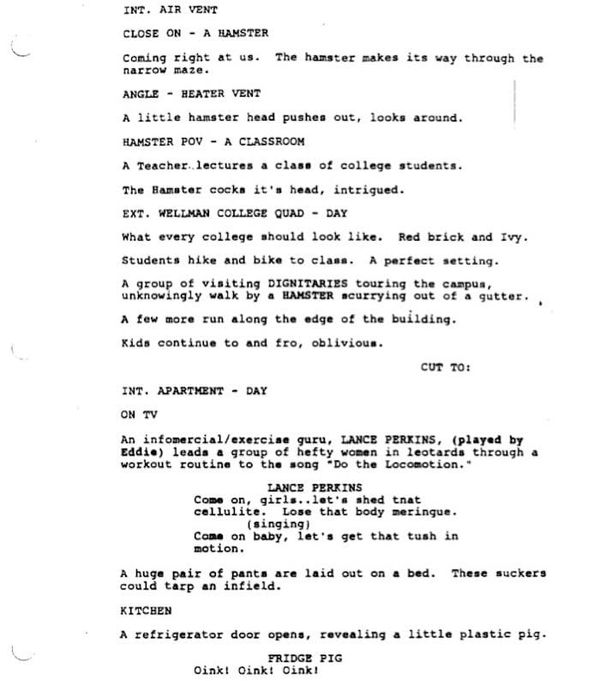 Page One: “The Nutty Professor” (1996)