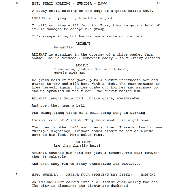 Page One: “Gladiator II” (2024)