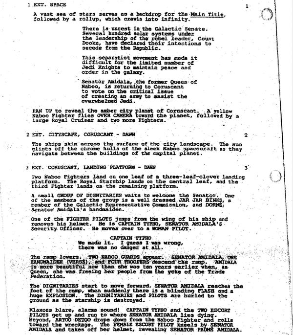 Page One: “Star Wars: Episode II — Attack of the Clones” (2002)