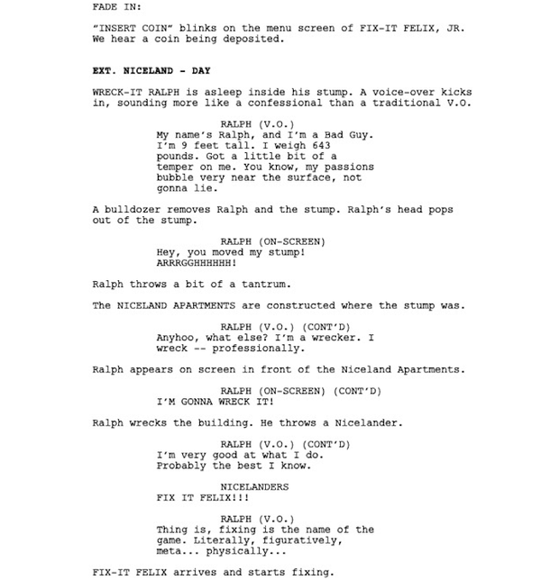 Page One: “Wreck-It Ralph” (2012)