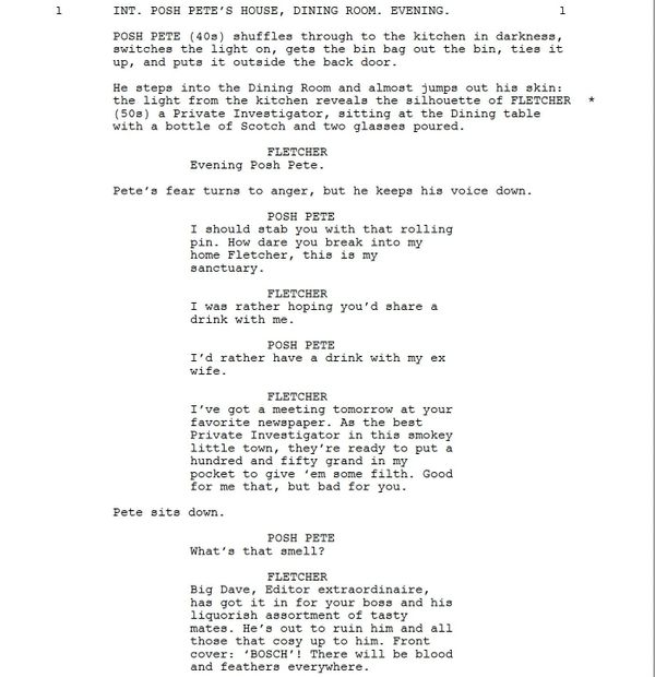 Page One: “The Gentlemen” (2019)