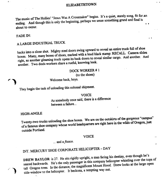 Page One: “Elizabethtown” (2005)