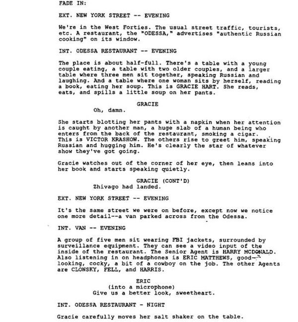 Page One: “Miss Congeniality” (2000)