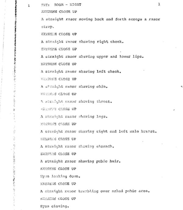 Page One: “Dressed to Kill” (1980)