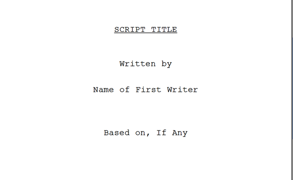 The Business of Screenwriting: Everything you wanted to know about specs