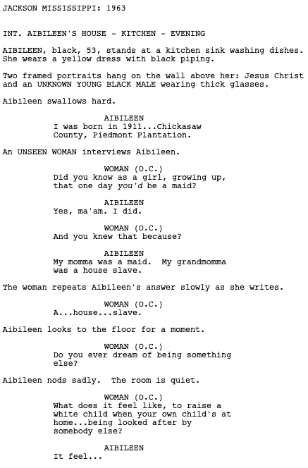 Page One: “The Help” (2011)